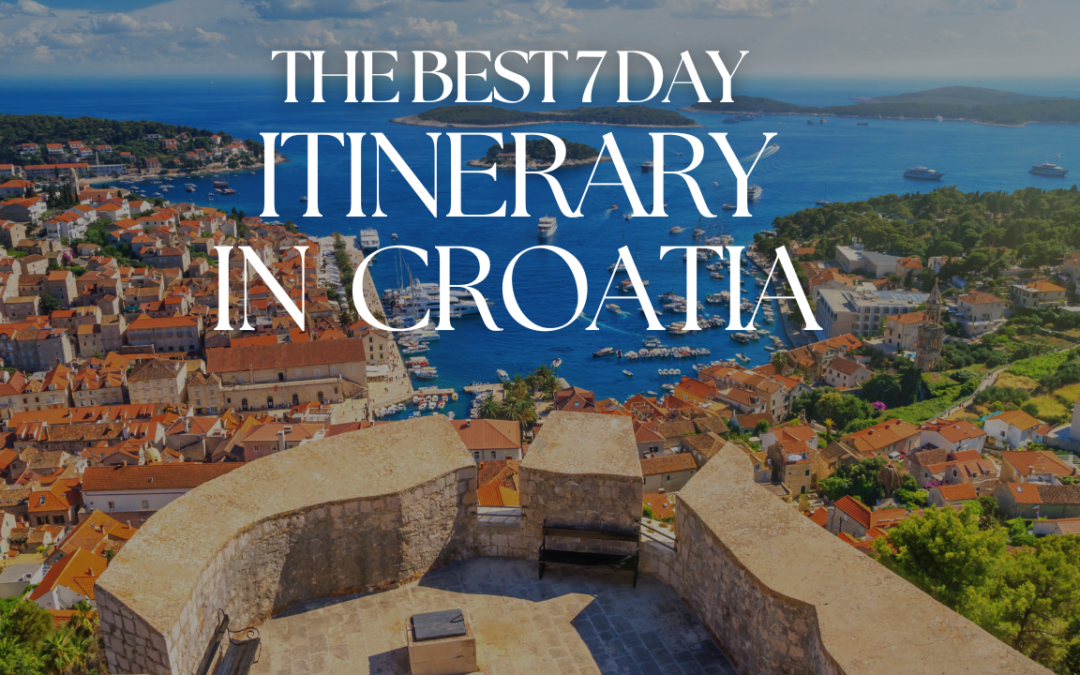 best itinerary croatia yacht