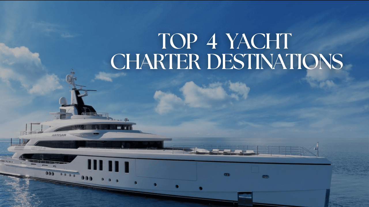 Top 4 Charter Destinations: Greece, Croatia, BVI & Bahamas