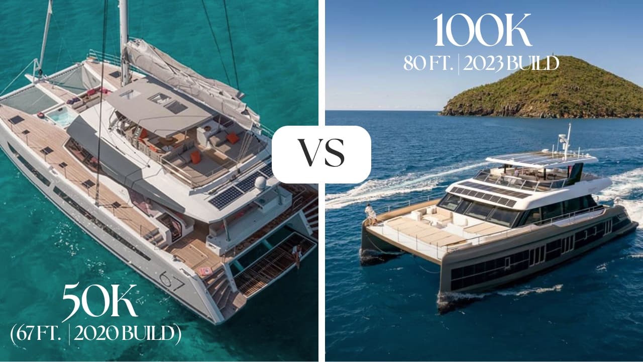 $50,000 vs. $100,000 Yacht Charter: What Does the Extra Money Get You?