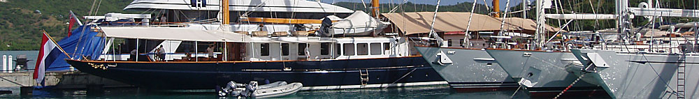 Crewed yacht charter with Sanderson Yachting