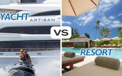 Luxury Resort vs. Luxury Yacht Charter: What’s the Difference?
