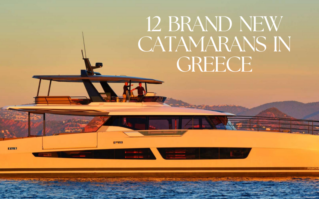 New catamarans in Greece